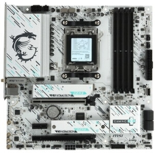 Материнская плата MSI B850M GAMING PLUS WIFI6E, AM5, AMD B850, 4xDDR5, 4xSATA, 2xM.2, 1xPCIe 4.0 x16, 2xPCIe x1, 1xDP, 1xHDMI, 1x2.5Gb LAN, Wi-Fi 6E, Bluetooth 5.3, 4xUSB-A 5Gbps, 3xUSB-A 10Gbps, 1xUSB-C 10Gbps, 3x3.5 мм, 7.1, mATX