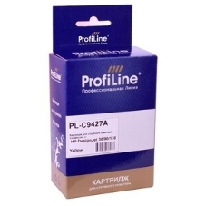 Картридж струйный ProfiLine PL-C9427A (№85) для принтеров HP DesignJet 30/90/130 с чернилами Yellow