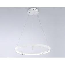 Светильник Ambrella light FL5281/1+3 WH белый 50W 3000K/4200K/6400K+4200K D500*1200 (ПДУ ИК)