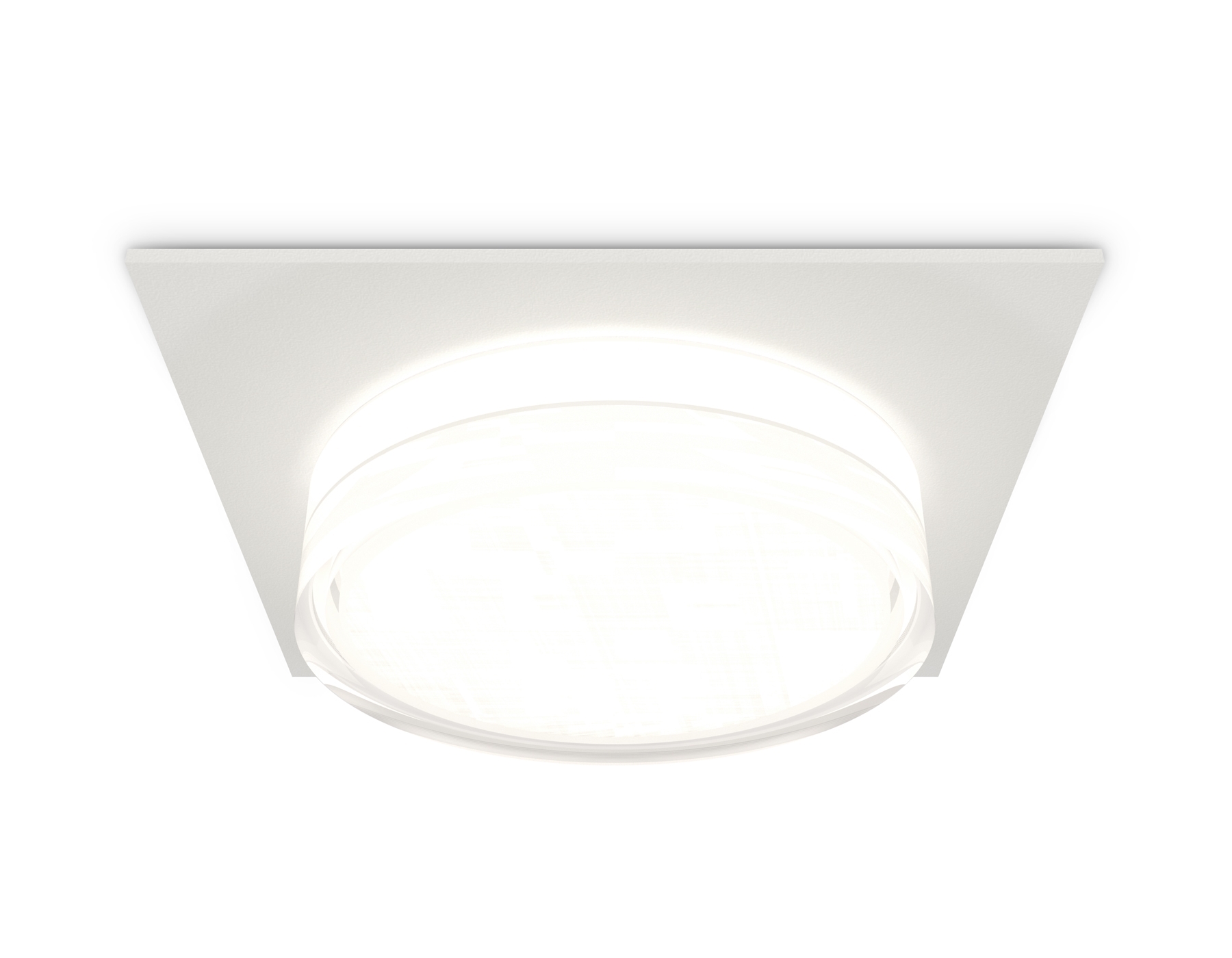 Комплект встраиваемого светильника Ambrella light XC8061022 SWH/FR/CL белый песок/белый матовый/прозрачный GX53 (C8061, N8399)