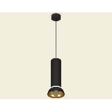 Светильник Ambrella Light XP8192101 SBK/PYG/CL черный песок/золото желтое полированное/прозрачный GX53 (A2333, C8192, N8145)