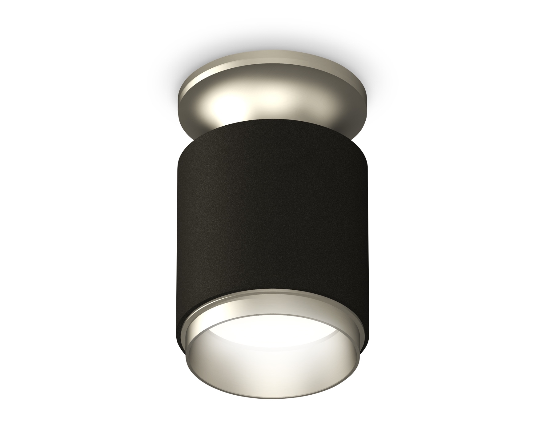 Светильник Ambrella Light XS6302141 SBK/MCH черный песок/хром матовый MR16 GU5.3 (N6904, C6302, N6123)