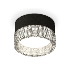 Светильник Ambrella Light XS8102030 SBK/CL черный песок/прозрачный GX53 (C8102, N8480)