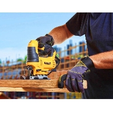 Лобзик электрический DeWalt DWE349-KS с верхней рукояткой, 650 Вт, ход 20 мм