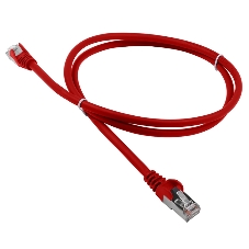 Патч-корд Lanmaster LSZH FTP кат.5e, 2.0 м, красный Патч-корд Lanmaster LSZH FTP кат.5e, 2.0 м, красный