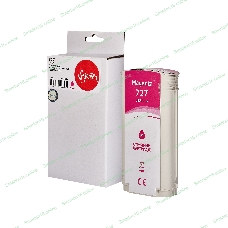 Картридж струйный Sakura B3P20A (№727 Magenta) для HP, пурпурный, 130 мл.