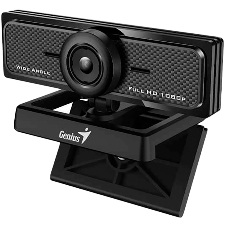 Веб-камера Genius WideCam F100 V2 1920x1080, 30 кадр/с, USB Type-A, микрофон, универсальное крепление