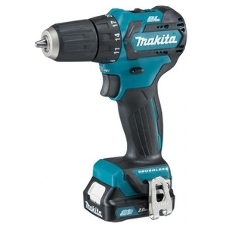 Дрель-шуруповерт Makita DF332DWAE, 12 В, 2 Ач, 35 Нм, бесщеточный