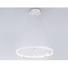Светильник Ambrella light FL5281/1+3 WH белый 50W 3000K/4200K/6400K+4200K D500*1200 (ПДУ ИК)