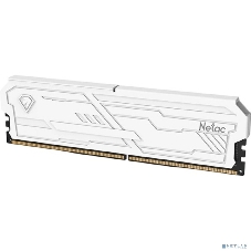 Оперативная память Netac Shadow III, DDR4, 8GB (1x8GB), 3200 MHz, CL16, с радиатором, белый