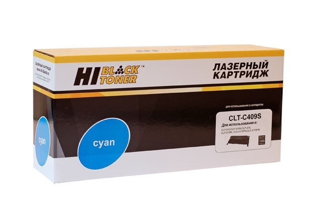 Картридж Samsung CLP-310/315/CLX-3170fn/3175 (Hi-Black) CLT-C409S, C, 1K      