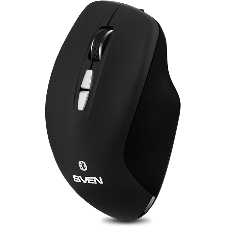 Мышь беспроводная SVEN RX-590SW черный, 1600 dpi, радиоканал, Bluetooth, USB, кнопки - 7