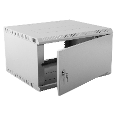 Шкаф телеком. настенный разборный 6U (600х650) дверь металл (ШРН-Э-6.650.1)