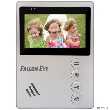 Видеодомофон Falcon Eye VISTA цветной, подключение 2-х вызывных панелей, без трубки (Hands Free), управление электрозамком, цвет корпуса: белый, нап