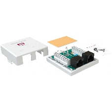Розетка Sysmatrix SB 25EU.WH комп.RJ45 2 cat.5e UTP белый Розетка Sysmatrix SB 25EU.WH комп.RJ45 2 cat.5e UTP белый