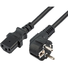Шнур сетевой Rexant СЕЕ 7/7 (Schuko) – IEC 320 C13 3x0,75мм², длина 5м