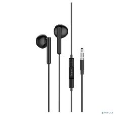 Проводные наушники Hoco M64 черный, внутриканальные, Jack 3.5 мм