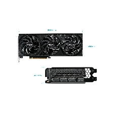 Видеокарта Palit GeForce RTX 5060 Ti Infinity 3 OC, 8 GB GDDR7, 128 bit, 3xDisplayPort, HDMI, GPU 2407 MHz