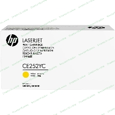 Картридж лазерный контрактный HP Contractual Yellow Optimized Original LaserJet Toner Cartridge (CE252YC)
