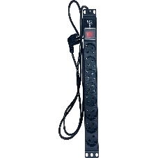 Блок распределения питания NTSS NTSS-PDU-DA2034 гор.размещ. 8x базовые 16A Schuko 2м