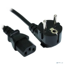 Кабель питания Filum CEE 7/7- С13, 3х0.5мм, 220В, 6A, черный, 3м [FL-PC6-EU-C13-3M] (873334)