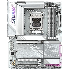 Материнская плата Gigabyte X870E A ELITE WF7 ICE, AM5, AMD X870, 4xDDR5, 4xSATA, 4xM.2, 1xPCIe 5.0 x16, 1xPCIe 4.0 x4, 1xPCIe 3.0 x2, 1xHDMI (v2.1), 2xUSB Type-C, 2xUSB-A 10Gbps, 4xUSB-A 5Gbps, 4xUSB-A 2.0, S/PDIF, 1x2.5Gb LAN, Wi-Fi 7, Bluetooth 5.4, 2x3.5 мм, 7.1, ATX