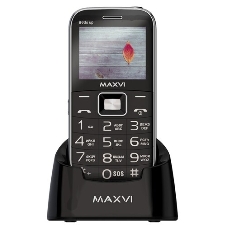 Мобильный телефон Maxvi B6ds up черный
