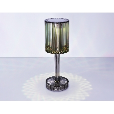 Настольная светодиодная лампа Ambrella light DE8071 GR серый LED RGB 3W (ПДУ RGB)