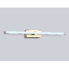 Настенный светодиодный светильник Ambrella light FL6114 GD золото 9W 3000K-6400K 410*45*80