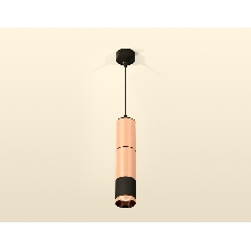 Светильник Ambrella Light XP6302010 PPG/SBK золото розовое полированное/черный песок MR16 GU5.3