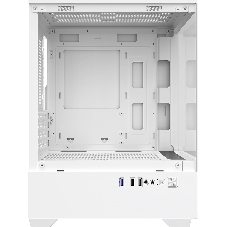 Компьютерный корпус Bloody CC-125 белый без БП mATX 5x120мм 2xUSB2.0 1xUSB3.0 audio bott PSU