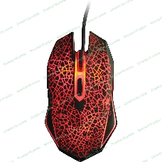 Мышь проводная Qumo Solaris M10 + коврик, проводная, оптическая, 800/1200/1600/2200 dpi