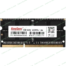 Оперативная память KingSpec, DDR3L, 8GB (1x8 GB), 1600 MHz, CL11, SO-DIMM