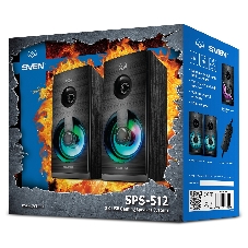 Акустическая система SVEN SPS-512 2.0 черные