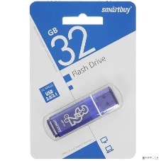 Флешка USB Smartbuy Glossy series Blue (SB32 GbGS-DB), 32Gb, USB 3.0, R/W 75/25, темно-синий