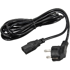 Шнур сетевой Rexant СЕЕ 7/7 (Schuko) – IEC 320 C13 3x0,75мм², длина 5м