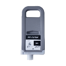 Картридж струйный Sakura 9821B001 (PFI-707BK) для Canon, черный, 700 мл.
