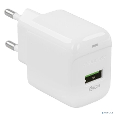 Сетевое зарядное устройство BOROFONE BAS42A + Кабель Type-C 1m/ QC 3.0/ 1 USB/ Выход: 18W/ White