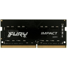 Оперативная память Kingston Fury Impact, DDR4, 16GB (2x8GB), 3200MHz, CL20, SO-DIMM