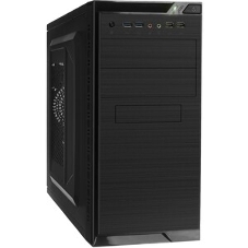 Компьютерный корпус Minitower ExeGate QA-412U Black, mATX, (XP350, Black, 120мм), 2хUSB+2хUSB 3.0, Audio