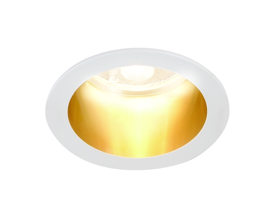 Светильник Ambrella light TN211 WH/GD белый/золото GU5.3 D68*57