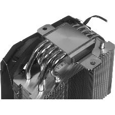 Кулер для процессора Thermalright Assassin King 120 Mini V2 черный, 120 мм, алюминий/медь, 1500 об/мин, 25.2 дБ, 4 pin PWM, 150 Вт, высота 135 мм