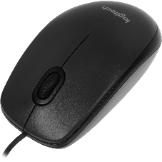 Мышь проводная Logitech M90 черный/серый, 1000 dpi, USB, кнопки - 3