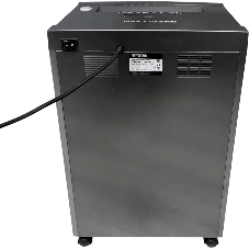 Шредер Office Kit S300 0,8x5 черный (секр.P-7) фрагменты 8лист. 33лтр. пл.карты CD
