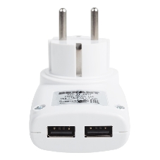Адаптер питания 220В Rexant + 2 USB RX-17