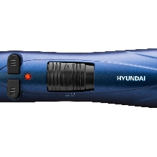 Фен-щётка Hyundai H-HB0110 синий, 1000 Вт, ионизация, 40/50 мм