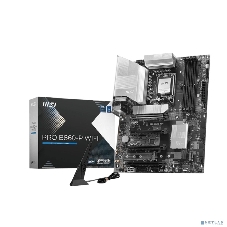Материнская плата MSI PRO B860-P WIFI, LGA 1851, Intel B860, 4xDDR5, 4xSATA, 3xM.2, 1xPCIe 5.0 x16, 1xPCIe 4.0 x4, 2xPCIe 4.0 x1, 1xHDMI, 1xDP, 1xUSB-C, 1x 5Gb LAN, 2xUSB-A 3.2 Gen 2, 2xUSB-A 3.2 Gen 1, 4xUSB-A 2.0, 3x3.5 мм, 7.1, Wi-Fi 7, ATX