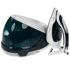 Парогенератор Tefal Pro Express Eco GV9E21E0, зеленый/белый