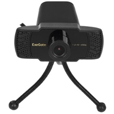 Веб-камера ExeGate BusinessPro C922 FullHD 1920x1080, 30 кадр/с, USB Type-A, микрофон (шумоподавление), универсальное крепление, штатив в комплекте