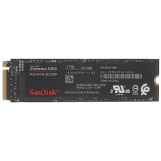 Накопитель SSD SanDisk Extreme M.2 2280 NVMe 2Tb, 51500MBs/4850MBs TBW 1200, SDSSDX3N-2T00-G26, 1 year